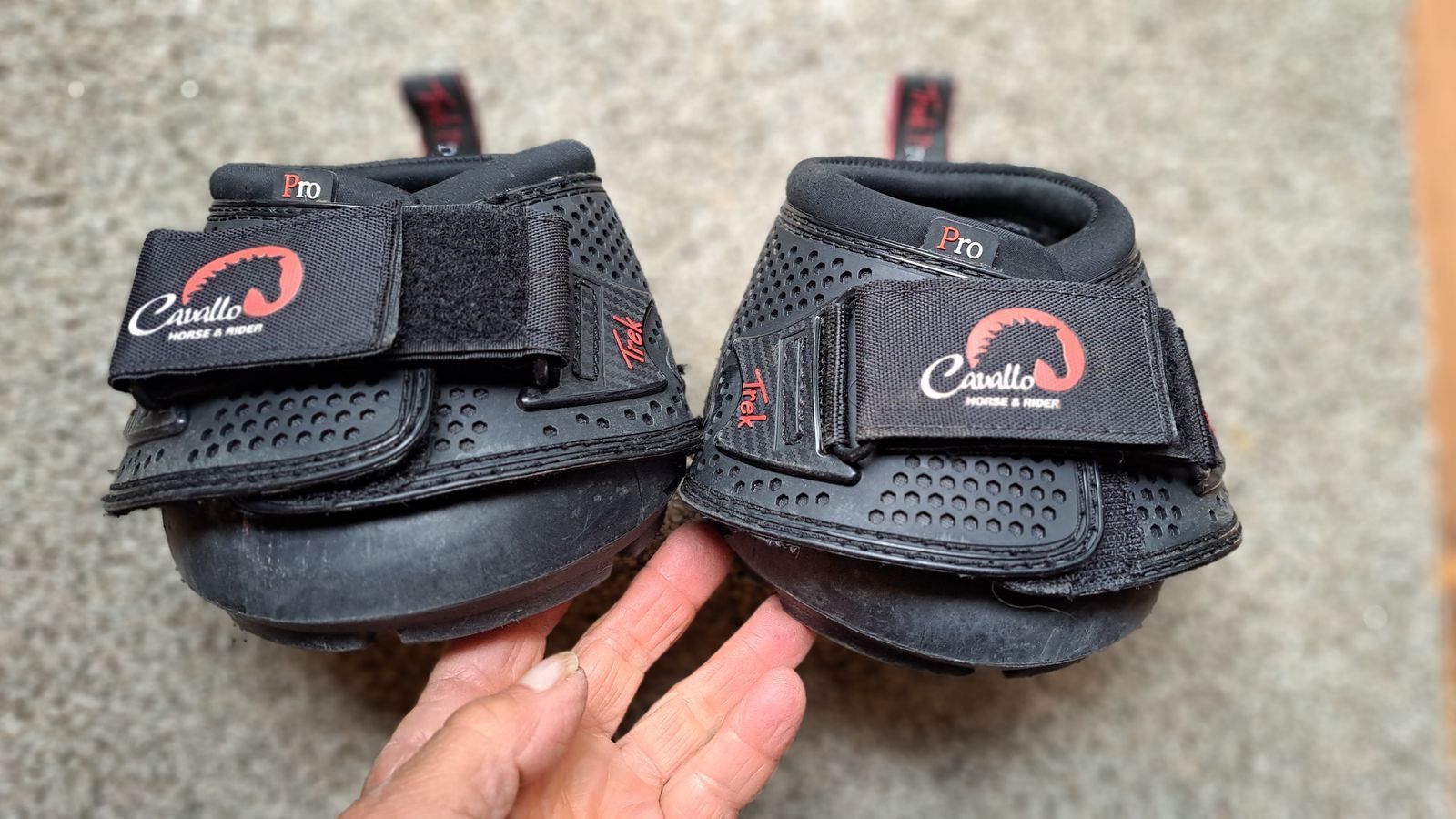 CAVALLO TREK “PRO’ HORSE BOOTS SIZE 1 REGULAR