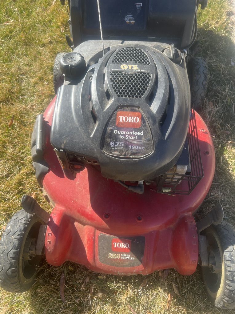 Toro self Propelled Mower