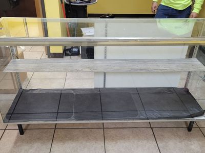 glass display case