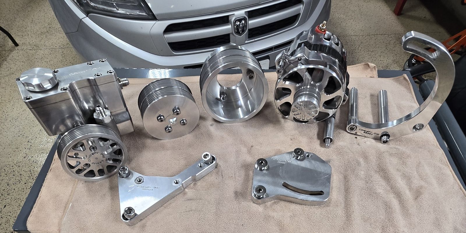BBC Concept one pulley kit