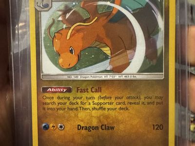 Dragonite 119/181 Holo Rare Pokemon Card - Team Up Set