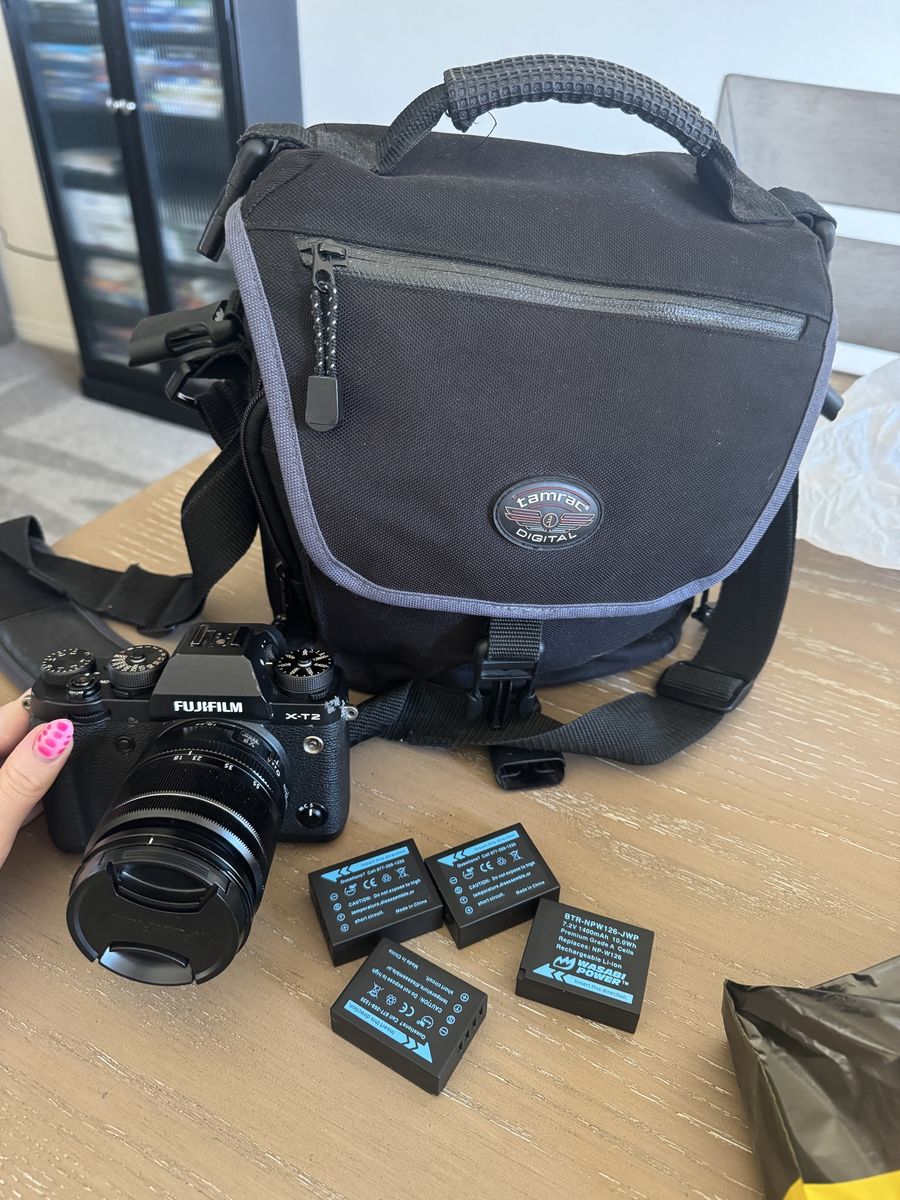 FUJIFILM X-T2 with accessories