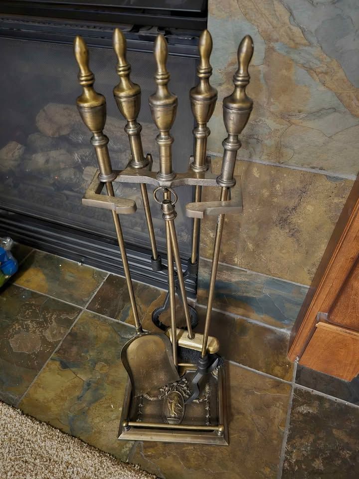 Fireplace Tools Sets with Handles