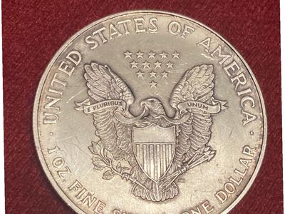 2000 United States American Silver Eagle Dollar Walking Liberty .999 Fine Silver