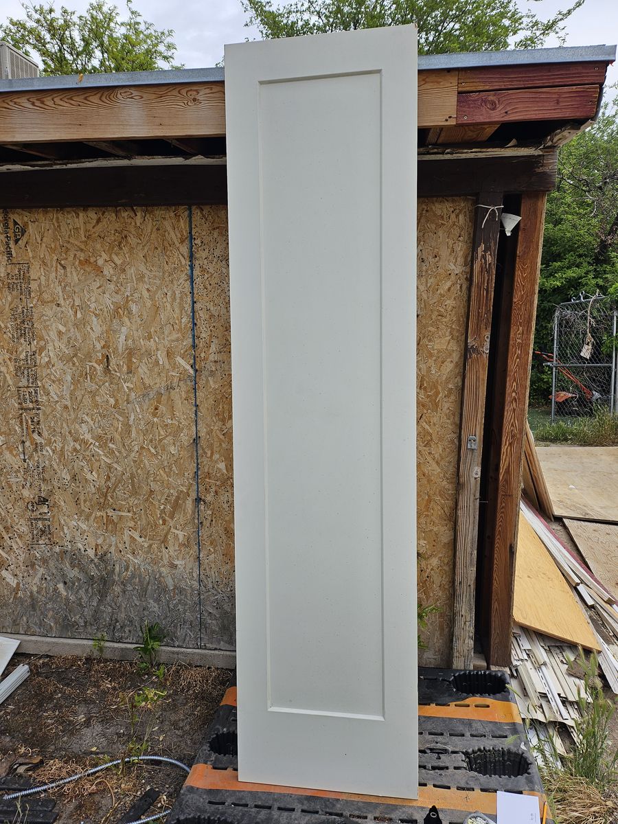 New 24x96 single panel doors