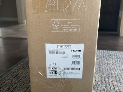 ASUS 27" 1440P (BE27AQG) New in box. 120hz ips