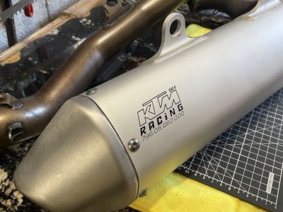 KTM EXC-F Full Exhaust System