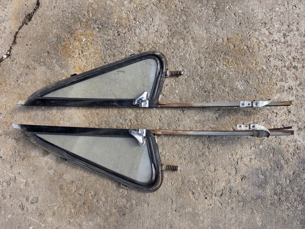 Chevy square body wing windows