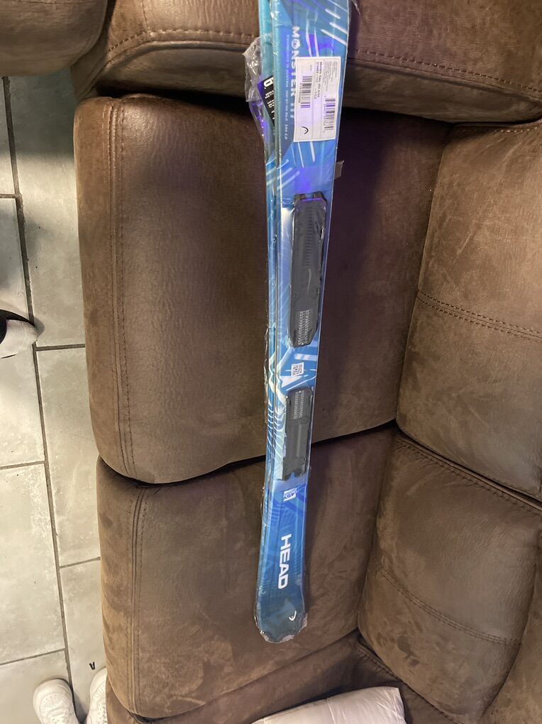 NEW HEAD MONSTER EASY JR 117CM SKIS