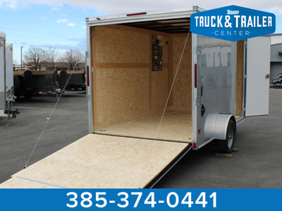Wells Cargo 7x12 Deluxe Enclosed Trailer
