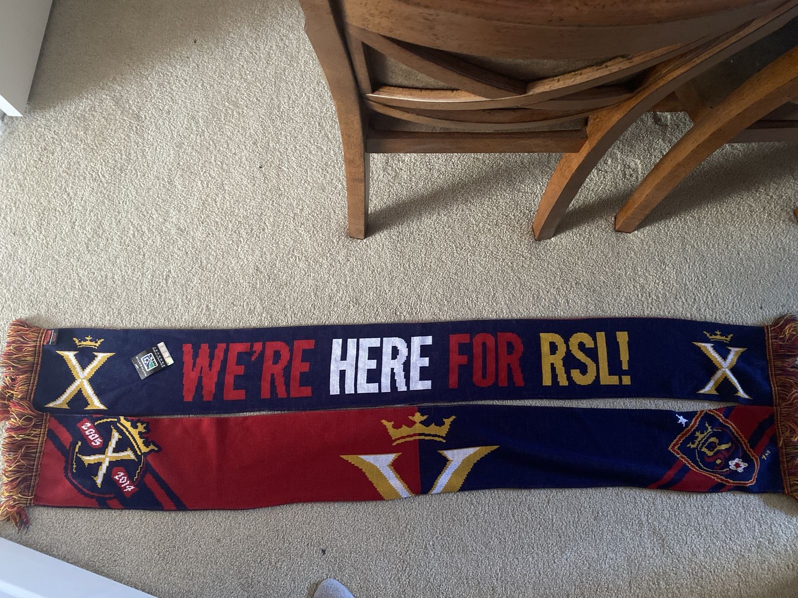 Real Salt Lake Chant Scarf