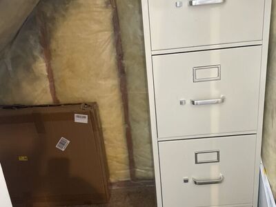 Vertical Tan File Cabinet 4 Drawer Hon