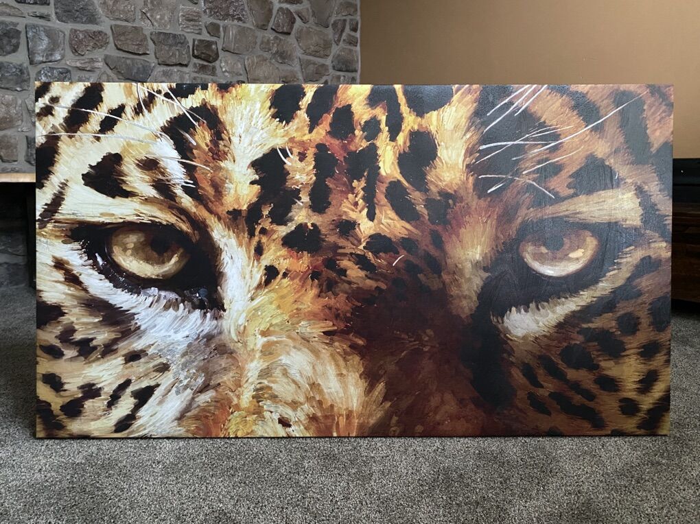 Cheetah Canvas Art Print