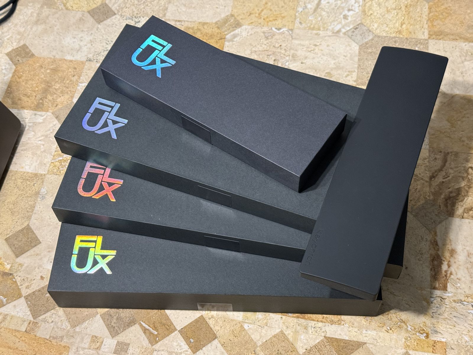 Flux Keyboard Founders Edition with Tactile & Linear Keyframes