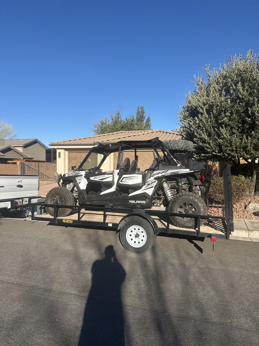 2015 Polaris RZR with Trailer