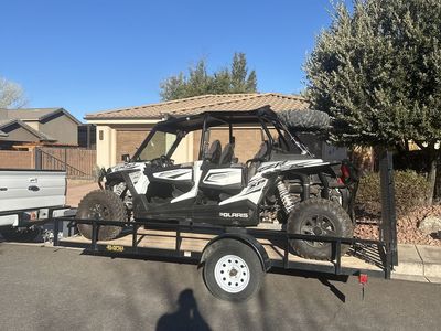 2015 Polaris RZR with Trailer