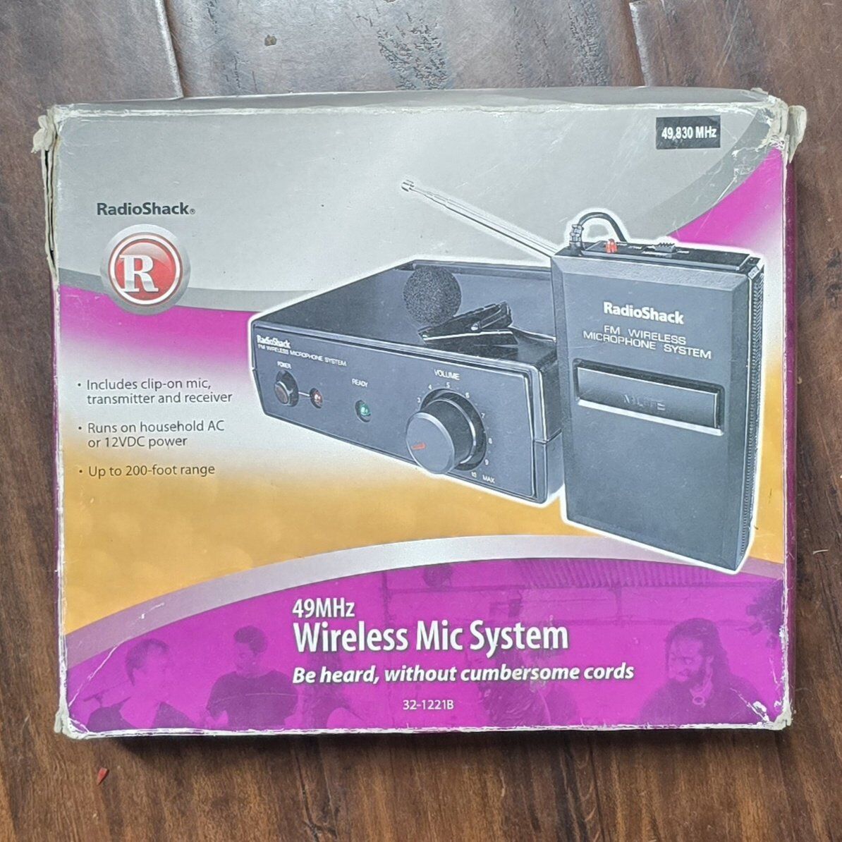 RadioShack Wireless Mic System