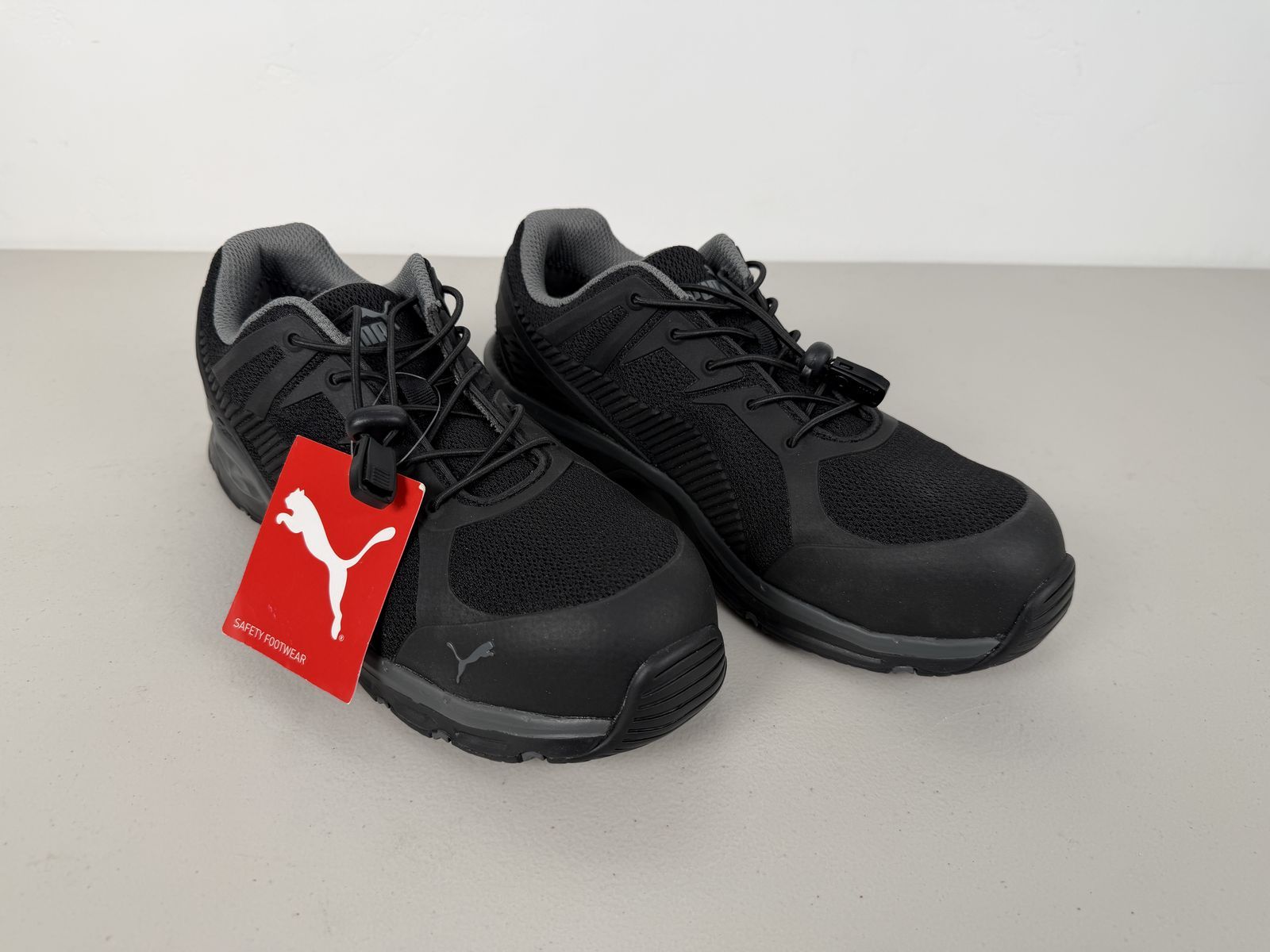 PUMA Safety Fuse Motion 2.0 Low Slip Resistant Composite Toe Work Black Mens 8