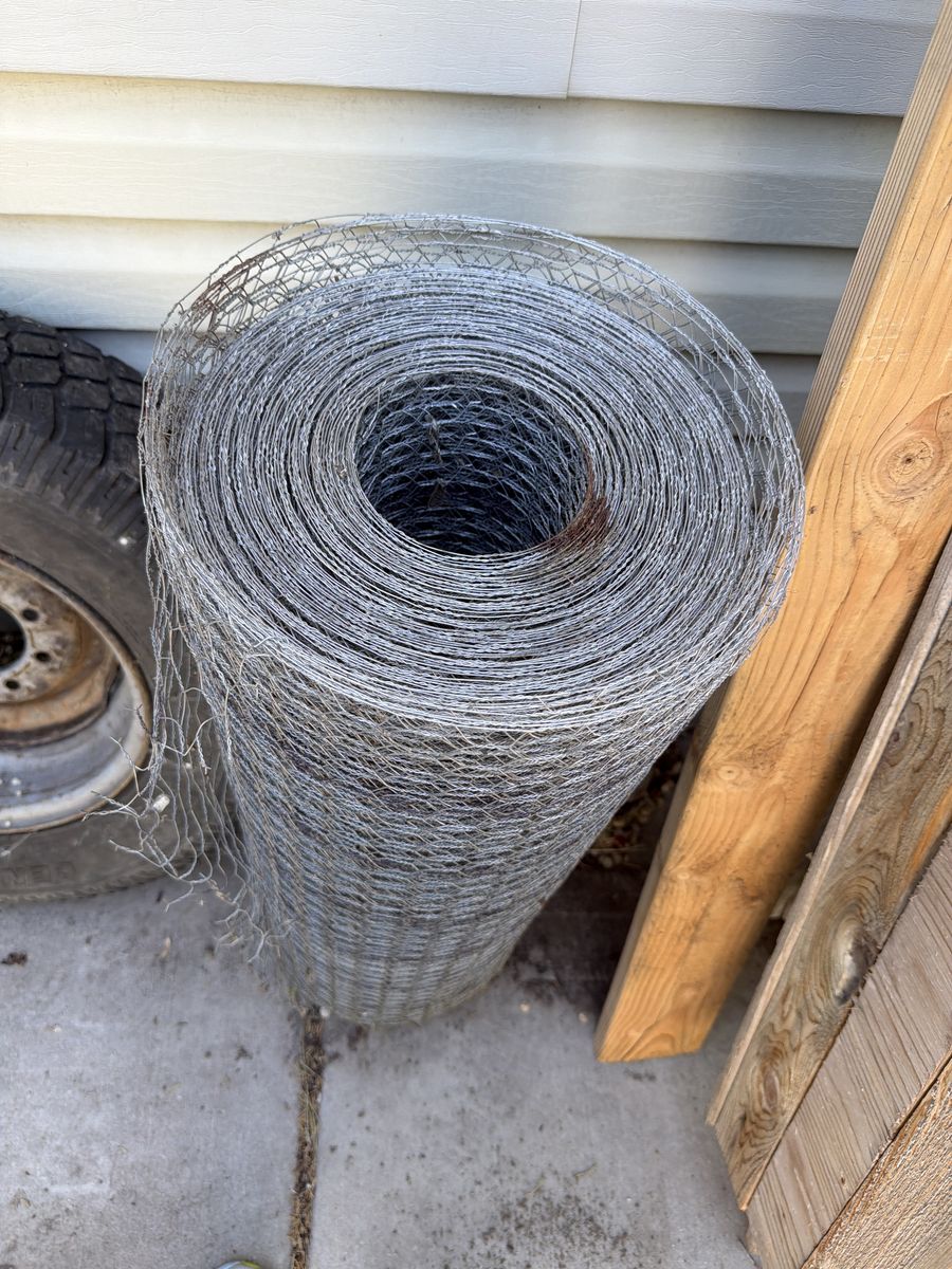 Bundle of chicken wire
