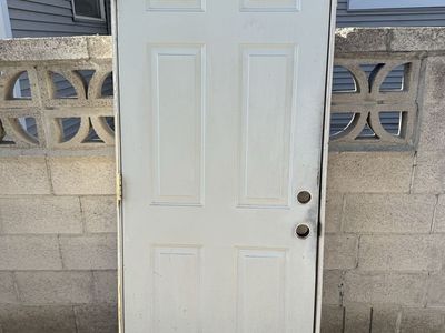 Exterior Door, Steel, 32” X 80”