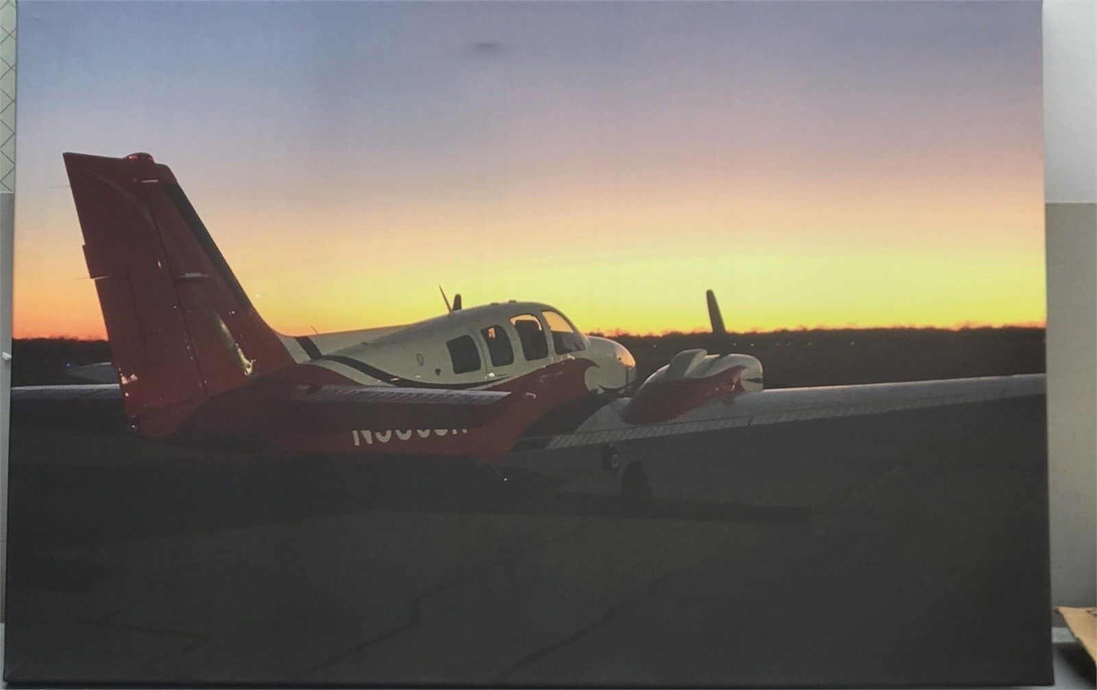 30x20in Aircraft Canvas