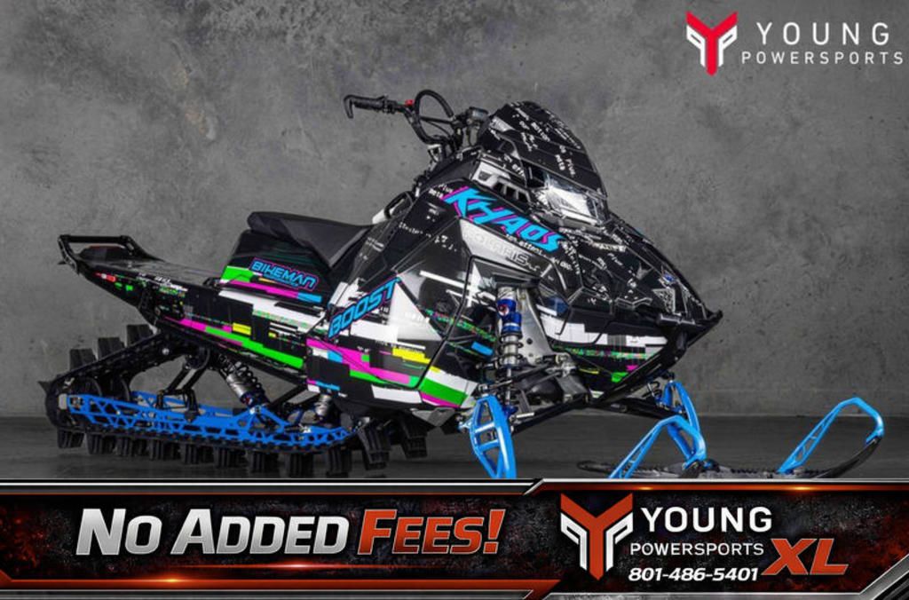 2025 Polaris® Boost RMK KHAOS 155 Shadow Gray / Gloss Black