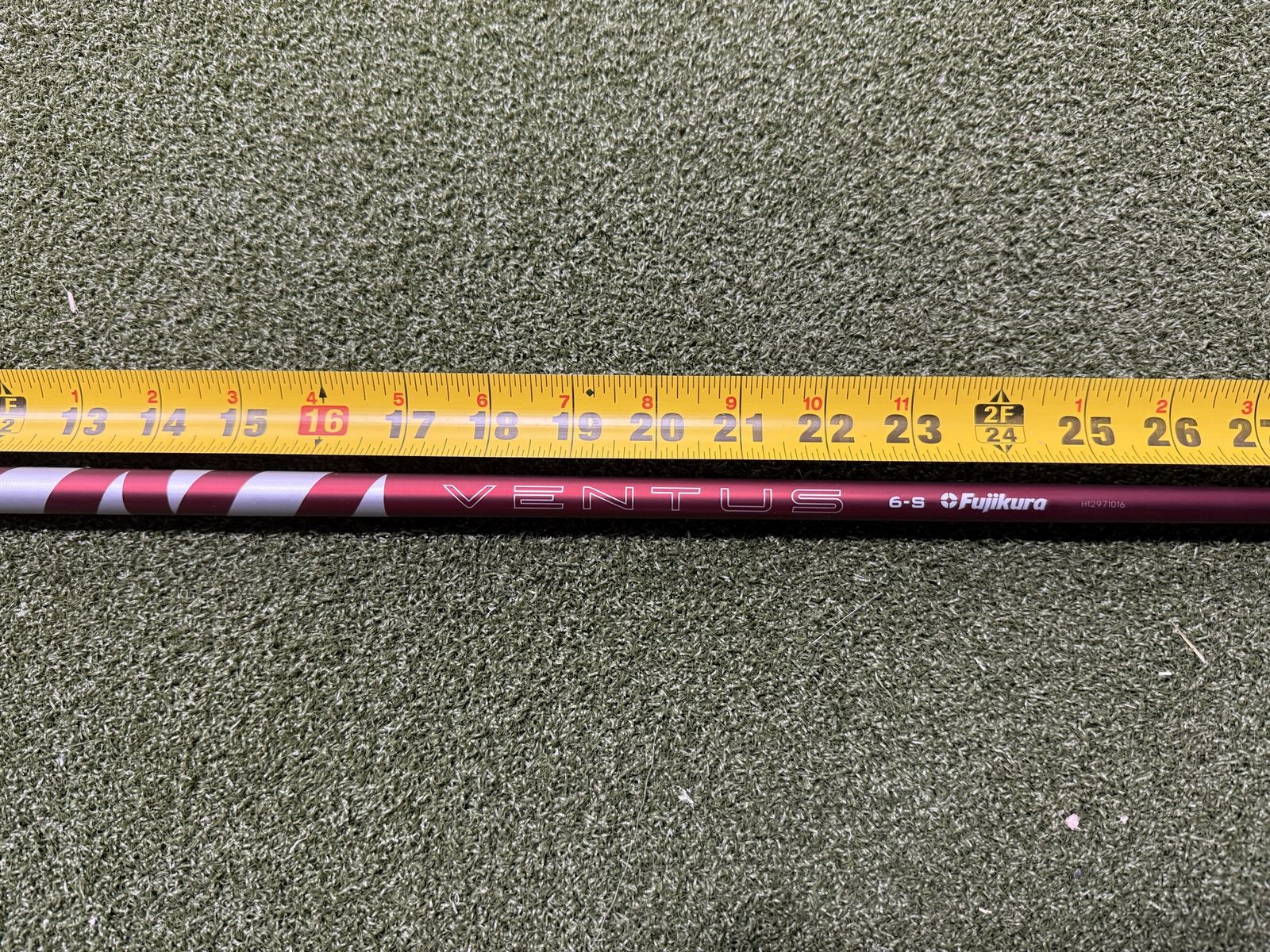 Fujikura Ventus 6-S VeloCore + fairway wood Shaft with Titleist Adapter, 42.25-inch