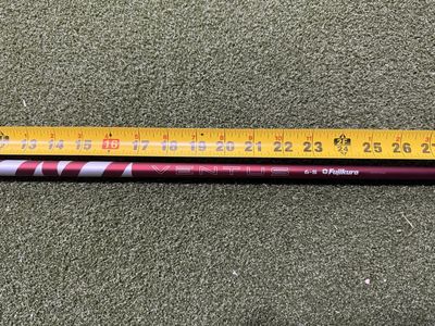 Fujikura Ventus 6-S VeloCore + fairway wood Shaft with Titleist Adapter, 42.25-inch