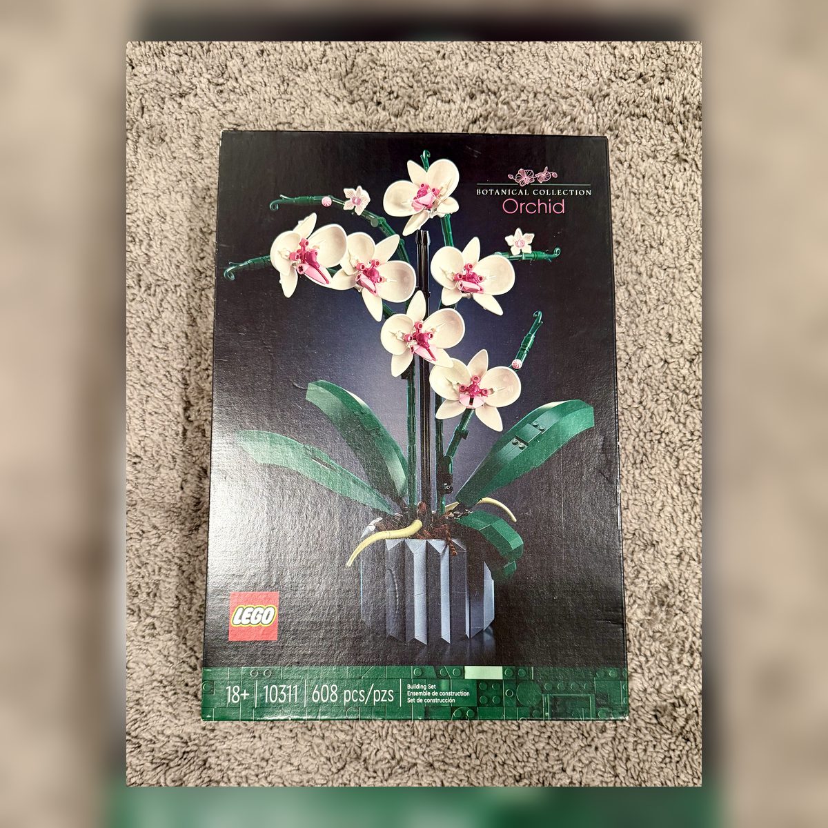 New LEGO 10311 Botanical Collection Orchid Building Set - 608 pcs - Lehi Pickup