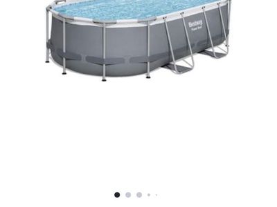 NEW! Bestway - Power Steel 14' Above Ground Pool Set
