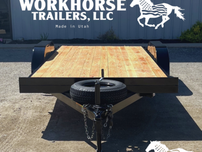 7x14 Tandem Axle Car Hauler Base Model *SPARE TIRE INCLUDED*SALE