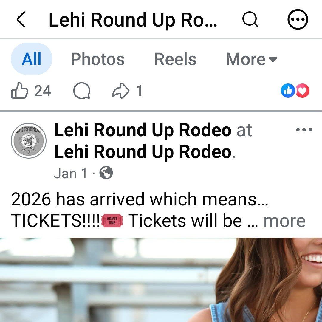 Lehi rodeo. 8. tickets .June 27 80.00 each