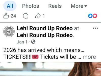 Lehi rodeo. 8. tickets .June 27 80.00 each