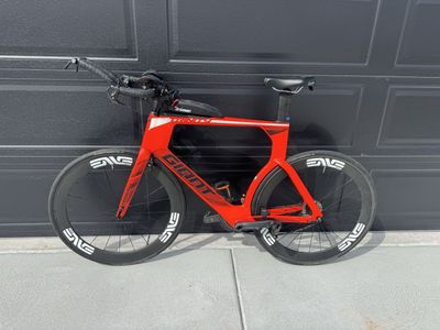2019 Giant Trinity Advanced Tri Bike + Full Wahoo