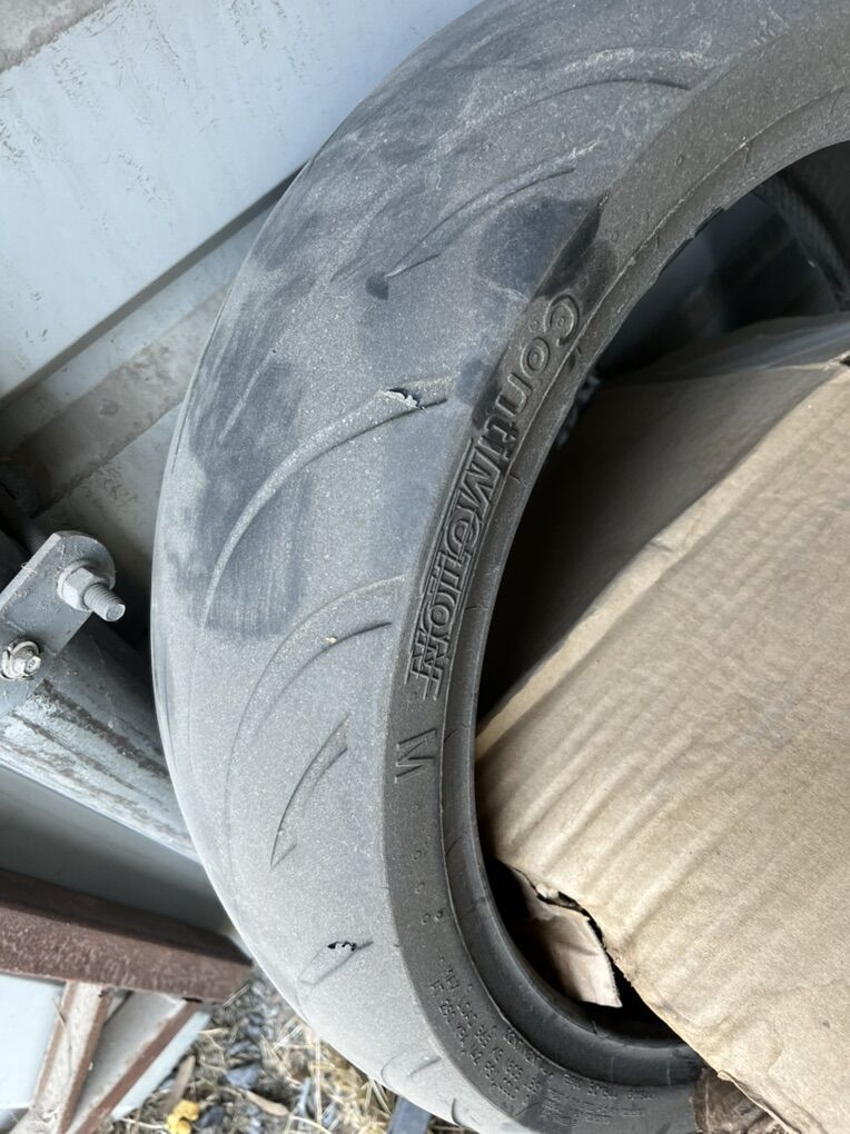 One Tire! 190/50 ZR 17 Contimotion Tire $20