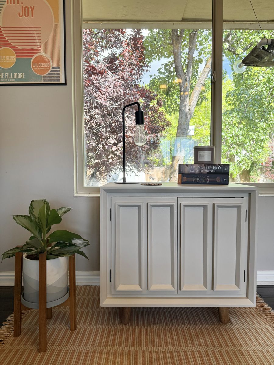Refinished Vintage Side Table