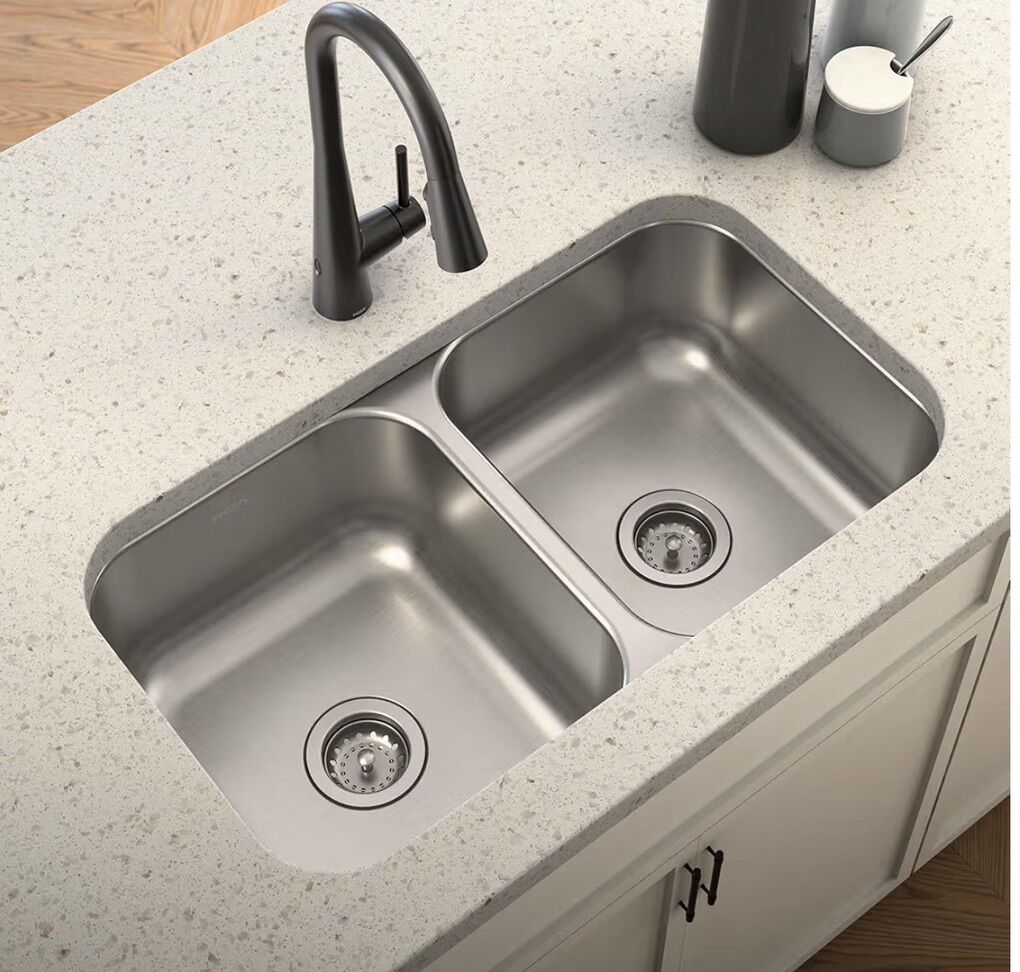 HALF PRICE OF RETAIL! BRAND NEW IN BOX Moen GS18210 Undermount Stainless Steel Kitchen Sink