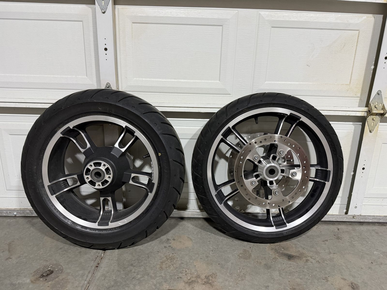 OEM Harley Touring Enforcer Wheels & Tires (ABS)
