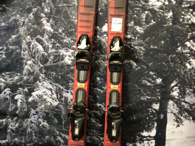 Used Elan Maxx 100cm Jr Kids Skis w/ Elan El 4.5 Binding