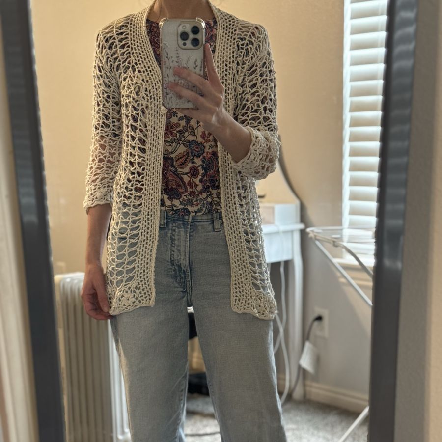 Crochet cardigan