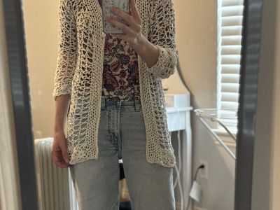 Crochet cardigan