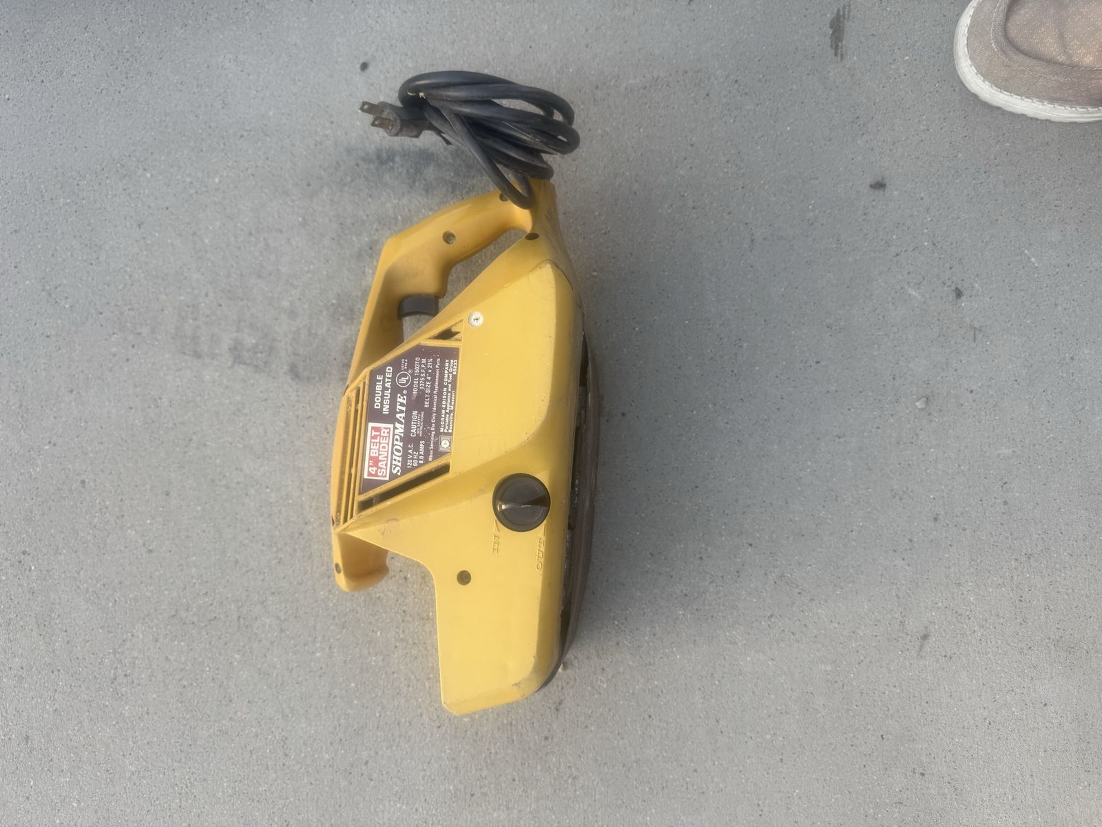 Belt sander