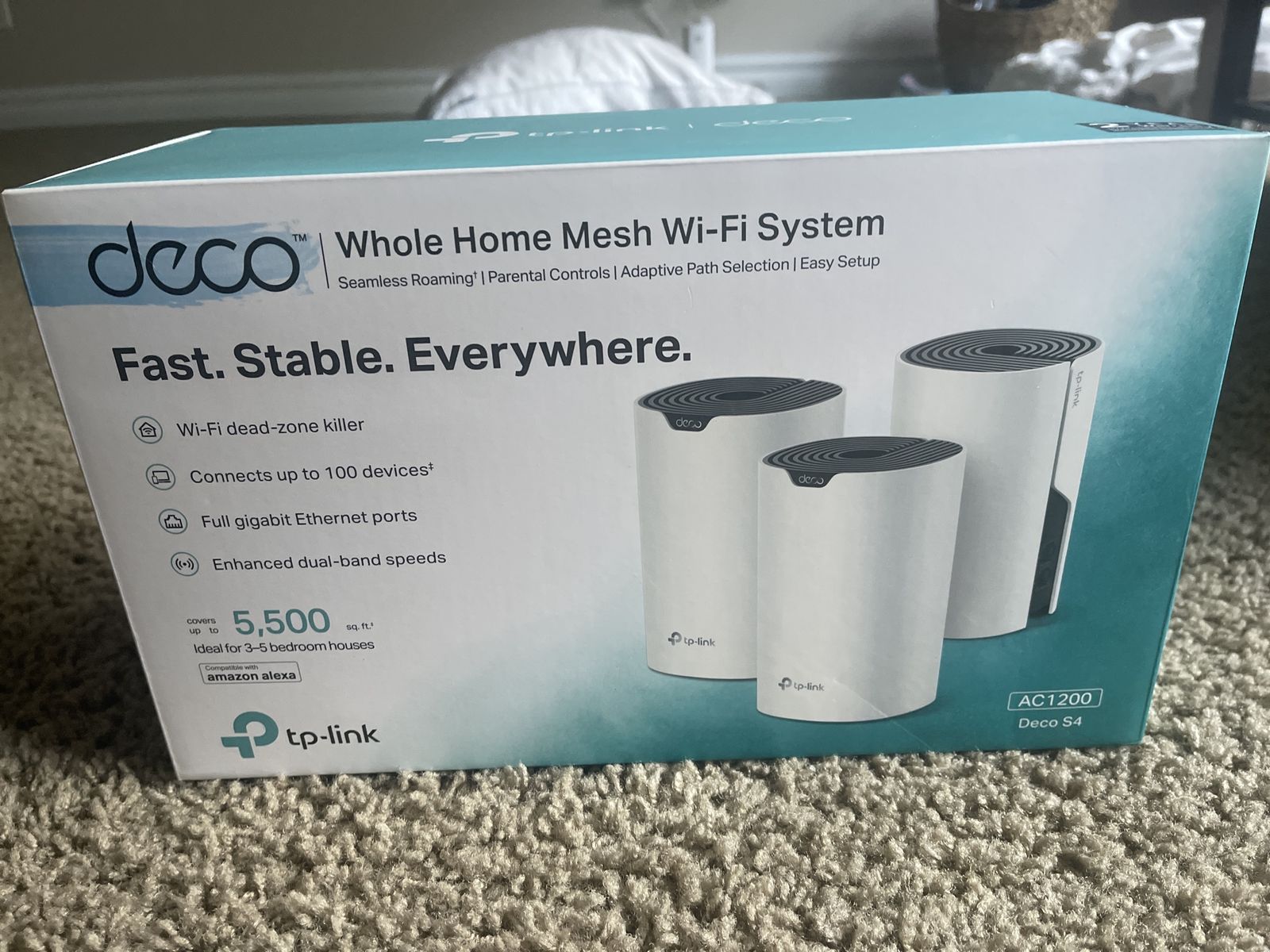 Deco Whole Home Mesh WiFi System