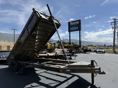 83" x 16' Tandem Axle Low-Pro Dump Trailer