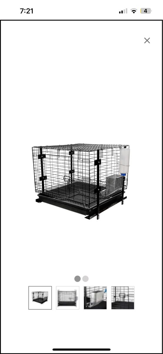 Stackable Rabbit Cages