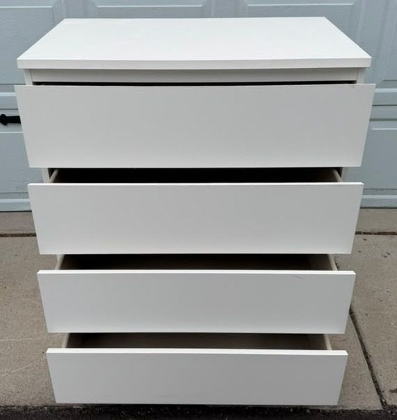 White dresser