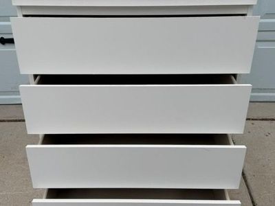 White dresser