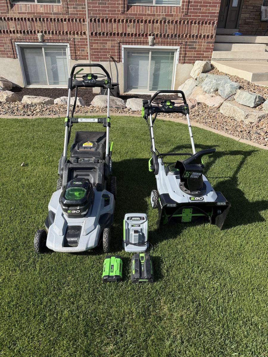 Ego Mower And Snow Blower