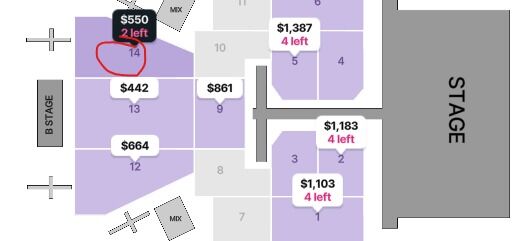 Post Malone Tickets FLOOR