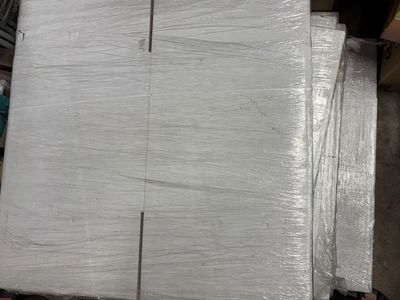 60 new white cardboard shipping or moving boxes